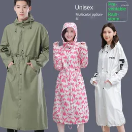 Regenmäntel Erwachsene Regenmantel Weibliche Mode Wandern Lange Erhöhung Wasserdichte Windjacke Licht Körper Poncho Männliche Japanische Und Koreanische Version