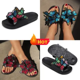 Novos chinelos de designers sandálias de salto de verão femininas Plataforma imprimida Plataforma à prova d'água Flipers de moda de moda de praia Gai tamanho 36-41