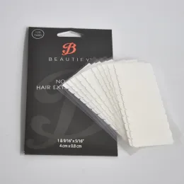 Adesivos 120 abas branco sem brilho fita adesiva de extensão de cabelo dupla face para fita de extensão de cabelo/peruca de renda