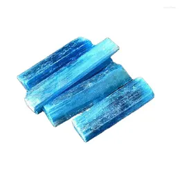 Cristais naturais de Reiki da vara do selenite da aura das estatuetas decorativas para a decoração home