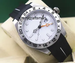 حركة RLX Watch Clean Index Brand Free 16570 White Dial 40mm Machinery Machinist Steel New Steel Movement L