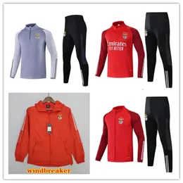 2023 2024 Di Maria RAFA BenficaS jacket TRACKSUIT set Petar Musa Fredrik Aursnes David Neres Antonio Silva Alex football jackert chandal survetement windbreaker