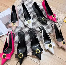 Designer Heels Red Bottoms Salto Mulheres Luxo Alto Salto Qualidade Sole Sapato Redondo Apontou Toes Slingback Bombas Vestido Festa de Casamento des Chaussures Mocassins