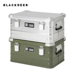 أدوات Blackdeer 47L ألومنيوم سبيكة مربع في الهواء الطلق مربع تخزين التخييم مربع Highcapacity نقل المنزل سفر Sundries علبة محمولة