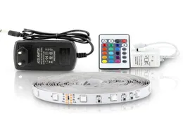 5M 300LELDS NON -WATERPROOT RGB LED LID LIGHT 3528 DC12V 60LEDSM الإضاءة المرنة شريط شريط الشريط المصباح ديكور المنزل المصباح 3721342