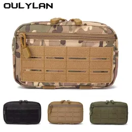 Packs New Laser Medical Bag Outdoor 1000D Tactical Accessory Bag Small Camo Waist Pack Sports Military Molle Attachment Storage Bags