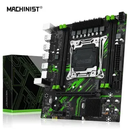 MACHINIST X99 Placa-mãe X99 PR9 Suporte LGA 2011-3 Intel Xeon E5 V3 V4 CPU DDR4 RAM SATA/NVME M.2 Slot 240307