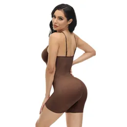 Lady midja mage shaper sömlös kroppsformande kläder kvinnors buk och skinkor underkläder elastisk bantningskropp korsett