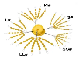 Rolha de borracha para pesca, linha bobber para espaço, caixa de equipamento de pesca, isca oval, tackle19471744