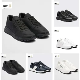 10 Tage geliefert Fashion Herren Casual Shoes Design Prax 01 Sneaker Renylon gebürstete Leder Nylon Mesh Marke Herren Skateboard Walking Runner Outdoor Sportplattform