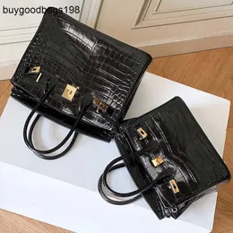 Designer Bags Womens Handbags Advanced Alligator Bag for Women 2024 New Fashion Carryon