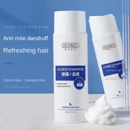 Shampoos hunmui aminoácido antiácaro anticaspa shampoo sabonete antiderramamento tratamento refrescante coceira cuidados com os cabelos