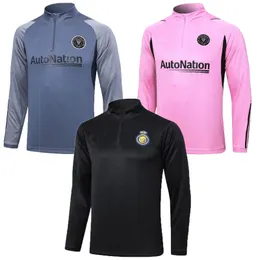 2324 Al-Nassr Inter Miami tracksuit top Soccer men 2023 2024 MATUIDI HIGUAIN football shirts TRAPP Inter Miami training sportswear training wear