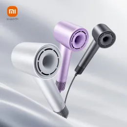 Trockner Xiaomi Mijia Haartrockner H501 Hochgeschwindigkeitsanion Föhntrockner Smart Tempretur Kontrolle Schnell trockener Haarpflege negativer ionischer Haartrockner