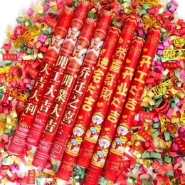 Party Decoration Commencement Of Auspicious Fireworks Tube Opening And Hand-held Salute 60CM