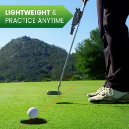 AIDS Golfs Putter Lasers Sights Pointer Portable Golfs Lasers Sätt tränare Golfs Training Equipment