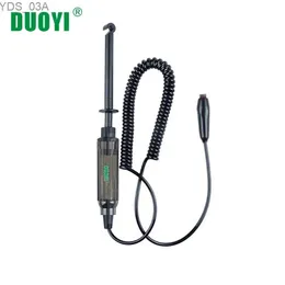 المقاييس الحالية duoyi DY12 6V 12V 24V السيارة البطارية قياس الخطاف اختبار القلم رصاص منخفضة الجهد الكشف