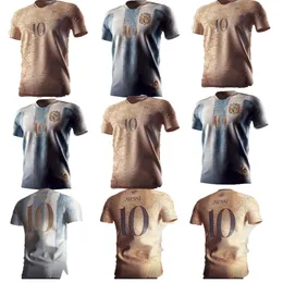 S- XXL 3 stjärnor 20 21 22 23 Argentina Soccer Jerseys Maradona Commemorative Men Kit Maillots de Foot Dybala Messis Mac Allister Special Football Shirt Uniform
