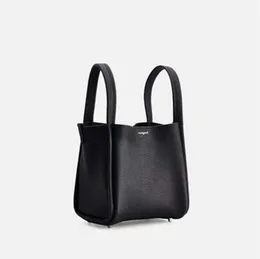 Bolsa de ombro balde de noite designer de luxo das mulheres songmont médio cesta de compras bolsa de couro crossbody música bolsa