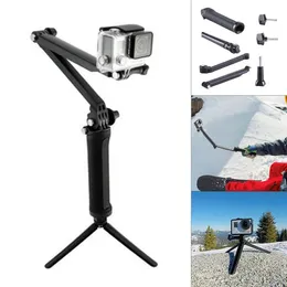 Bastone selfie multifunzione impermeabile Impugnatura galleggiante Braccio monopiede a 3 vie Treppiede adatto per Action Camera 240309