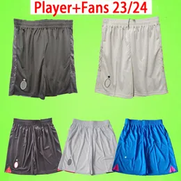 23/24 Spieler-Fans-Version Fußballshorts Heim Auswärts 2023 2024 TOMORI MILANS BRAHIM REBIC THEO TONALI Männer Fußballhosen GIROUD ac dritter vierter Pantaloni da calcio schwarz