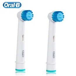 Stivali orali b eb17 teste di spazzolino da denti di sostituzione setola morbida per dolori di cura delle gengive rimuovere i denti adulti puliti sensibili puliti profondi pulizia profonda