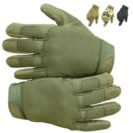 Handschuhe Outdoor Taktische Handschuhe Armee Militärrad Fahrrad Airsoft Wanderklettern Schießen Paintball Camo Sport atmungsaktiv