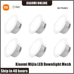Kontroll 2022 Xiaomi Mijia Smart LED Downlight Bluetooth Mesh -version kontrollerad för röst Smart Remote Control Justera färgtemperatur