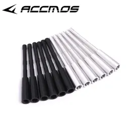 Equipamento 12pcs 40gins Arco e flecha Alumínio Inserir Connect Arrowhead Fit Id 4.2mmms Seta Seta Farja Inserir acessórios de tiro ao ar livre