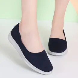 Ayakkabılar kadın daireler rahat tekne ayakkabıları kadın spor ayakkabılar konfor loafers nefes bayan yürüyüş ayakkabıları moda daireler sapatos feminos üzerinde kayma