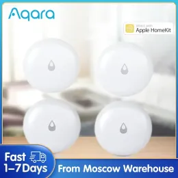 Kontroll AQARA Vattenläckagesensor Vattenläckedetektor Sensor IP67 för hem Remote Alarm Security Sensor för Xiaomi Mijia HomeKit