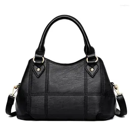 Totes Female Handbag For Girls Korean Style Flap Bags Tote Women Black Business Shoulder Bolsos