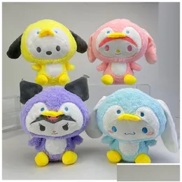 Animais de pelúcia de pelúcia atacado bonito pinguim melodia p brinquedos jogos infantis playmates presentes de férias decoração de quarto boneca prêmios hine dr otimg