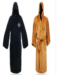 Klasik yetişkin bornoz Jedi Polar Hooded Batrobe Cosplay Cosplay Cosplay Costumes MEN4997956823169