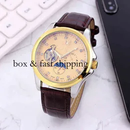 Onega Luxury European Designer Watches Wristwatch hollow out Flywheel Men 's Business 및 Leisure Montredelu와 기계식 시계