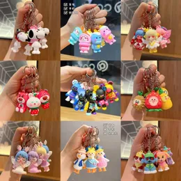 Toptan Toplu PVC Araba Anahtarı Sevimli Anime Keychain Anahtarlık Keyting My Game World Bebek Çift Öğrenci Kişiselleştirilmiş Yaratıcı Sevgililer Günü Hediye Stili 60 DHL