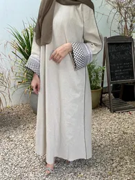 Etniska kläder broderier muslimska abaya för kvinnor eid klänning marocko ramadan abayas kaftan islam bön vestidos largo dubai arab lång robe