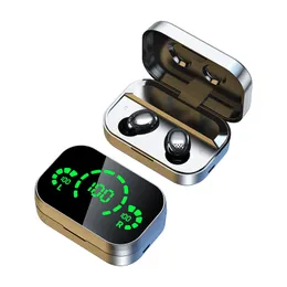 Prezzo di fabbrica TWS YD04 Auricolari Auricolari wireless Bluetooth 5.3 HiFi Stereo Specchio Schermo LED Display In Ear Cuffie da gioco Cuffie sportive