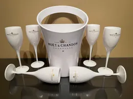 Moet Chandon Champagne Bucketと6ワイングラス