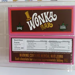 Wonkabar Chocolate Packing Box Food Grade Chocolates Packaging Boxar med kompatibel mögel