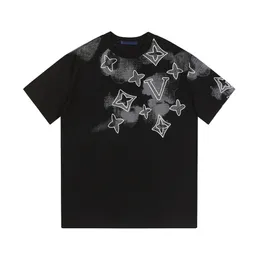 디자이너 럭셔리 남자 티셔츠 여름 캐주얼 짧은 슬리브 Tshirt t 셔츠 고품질 티 탑 남성 여성 3D 글자 모노그램 티셔츠 셔츠 아시아 크기 S-2XL#88