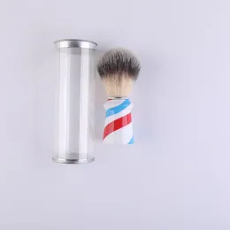 Brush Arthecret HighグレードSV509ビアードペンからひげブラシナイロンヘアカラフルな木製ハンドルシェービング口ひげサポートメンズシェーバー