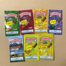 Dabwoods 1 그램 아토마 미저 포장 가방 열 씰 주입 카트 쿠키 포장 Mylar Atomizers 패키지 팩 포장 빈 가방 6x11cm