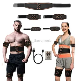 Slimming Belt EMS muscle stimulation abdominal slimming belt electric intelligent ABS trainer arm leg waist weight loss fitness vibration belt 240321