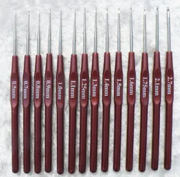 SKC Needles Crochet Micro Hook لصنع أدوات شعر Dreadlock الضخمة 05mm 06mm 07mm 08mm مقبض ناعم 10422466468