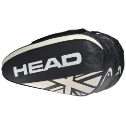 Väskor Original Head Tennis Bag med stor kapacitet Termisk isolering 6 Tennisracket Bag Padel Raquete ryggsäck Tennisväska 283401