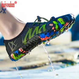 Skor 2021 Herrkvinnor Vattenskor Barefoot Beach Pool Shoes Quickdrry Aqua Yoga Socks For Surf Swim Water Sport Water Shoes Shoes