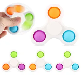Pop it Fidget Hand Spinner Spielzeug Sensory Push Bubble Brettspiel Angst Stress Reliever Kinder Erwachsene Autismus auf Lager1913499