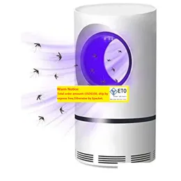 Kontrola szkodników elektryczna lampa zabójcza zabójcza USB Nietoksyczna ochrona UV Mute Bug Zapper Fly Mosquitos Pułapka