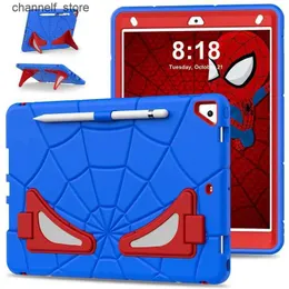 Tablet PC Cases Bags na iPada 10.2 9. 8. 7. generacja 2019 2020 2021 Case Shockproof Kids Safe PC PC Hybrid Tablet Tabletka Funday240321Y240321